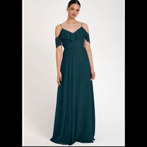 Jenny Yoo Mila bridesmaids dress NWT Caspian Sea